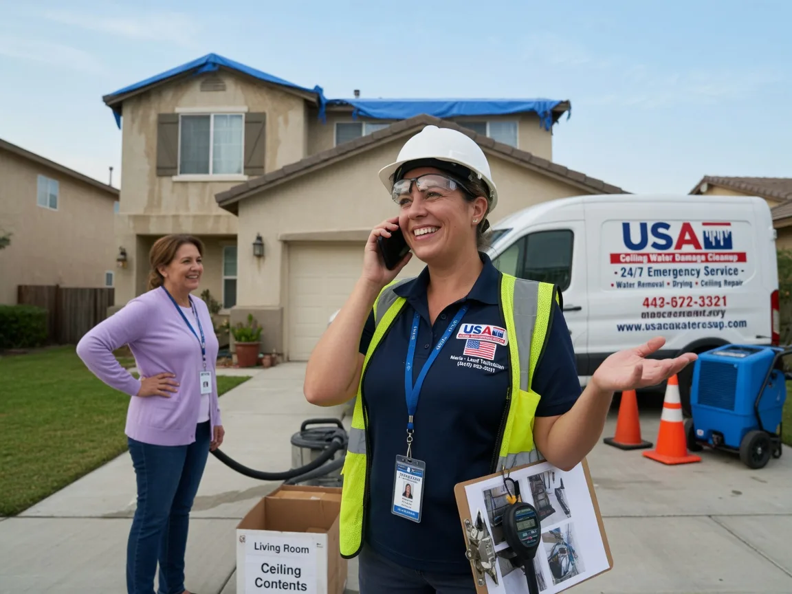 Ceiling Water Damage Restoration Sims, IL FAQs